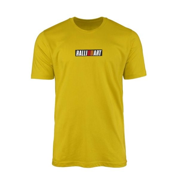 Ralli Art Mid Logo Sarı Tshirt