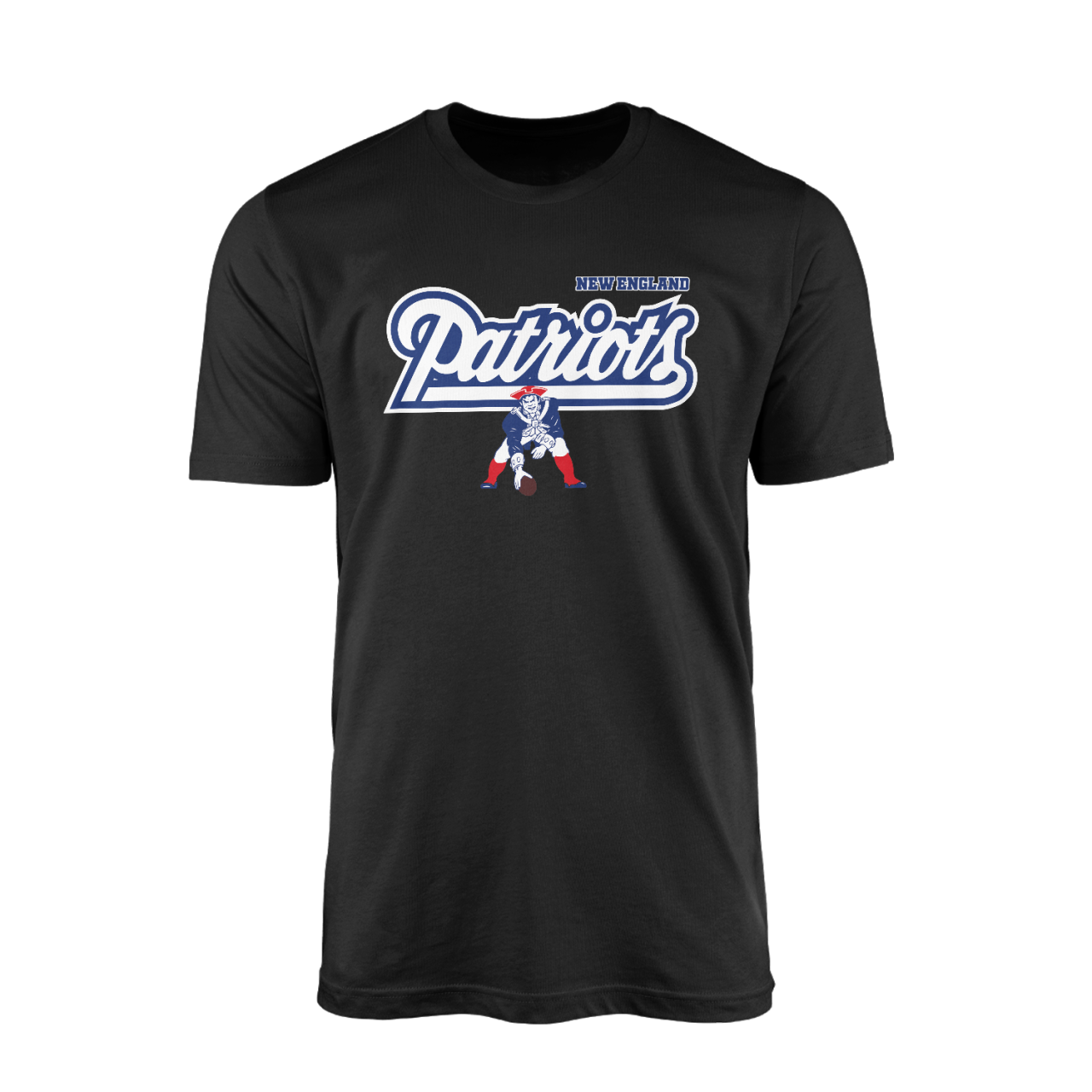 New England Patriots Siyah Tshirt