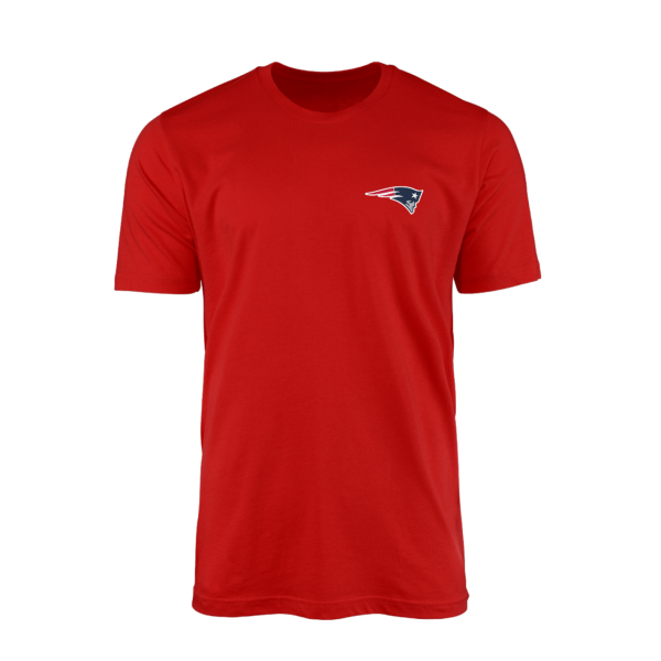 New England Patriots Superior Logo Kırmızı Tshirt