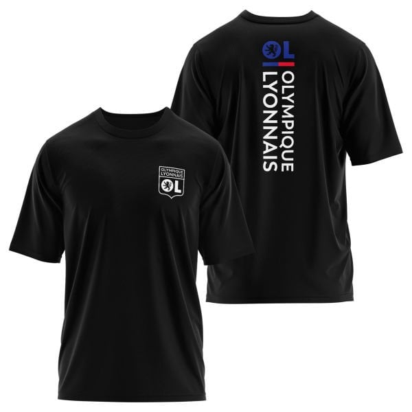 Olympique Lyonnais | L'OL Edition Siyah Oversize Tişört