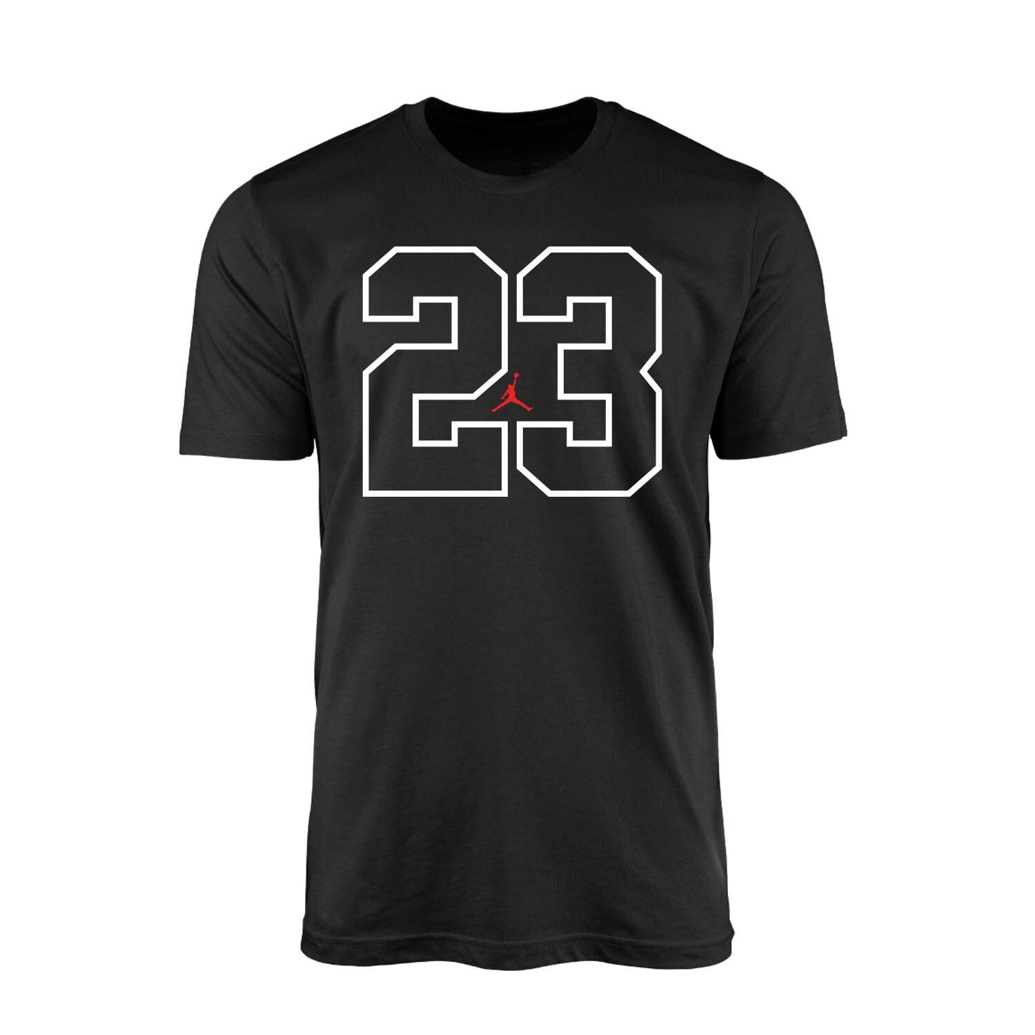 The 23 Air Jordan Siyah Tişört