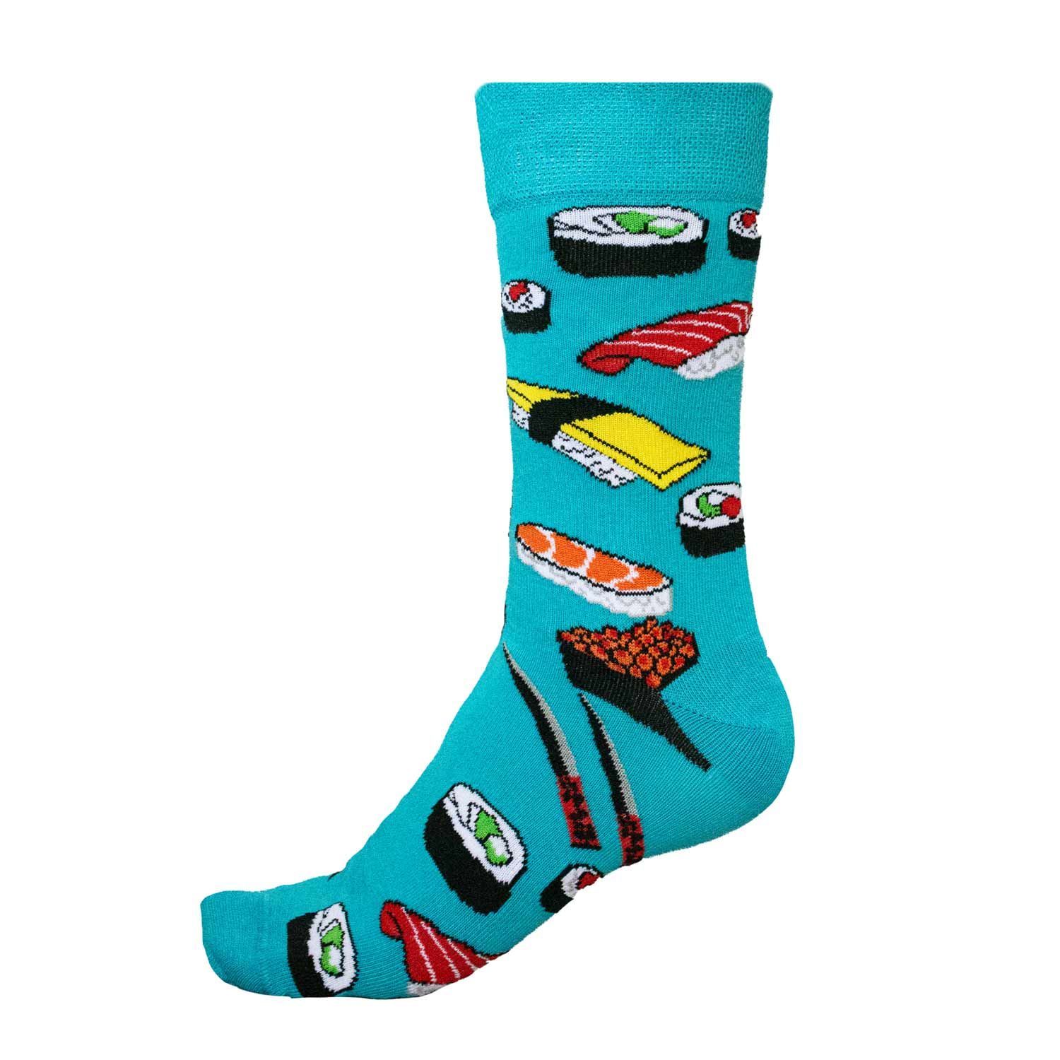 Sushi Desenli Spor Çorap