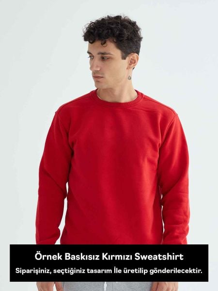 Los Angeles Kırmızı Sweatshirt