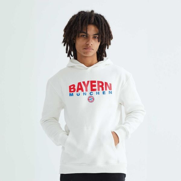 Bayern München Beyaz Hoodie