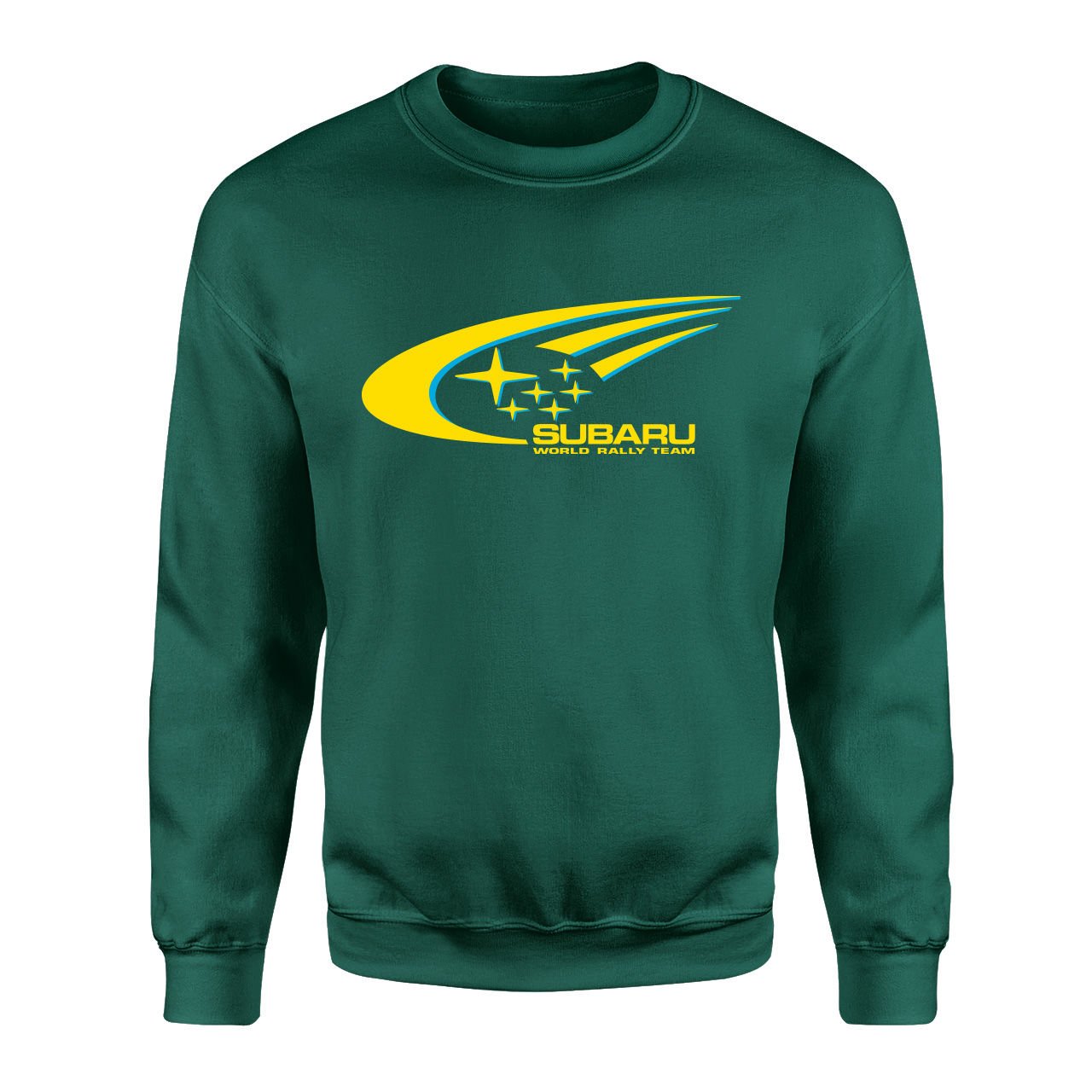 Subaru WRT Nefti Yeşili Sweatshirt