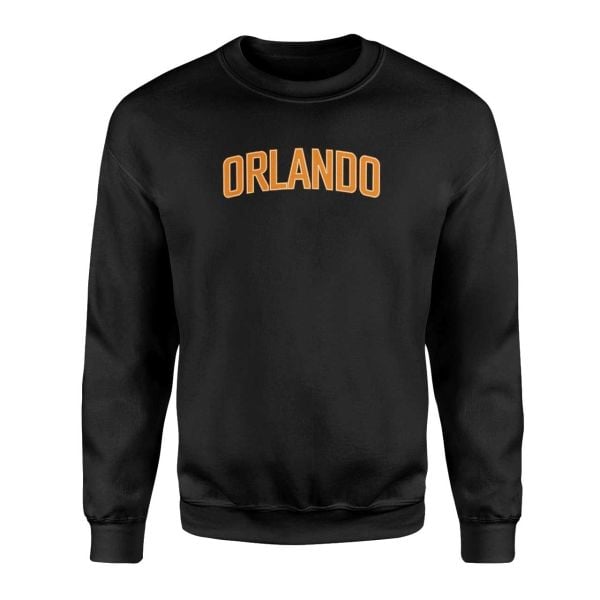 Orlando Arch Siyah Sweatshirt