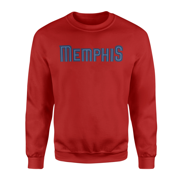 Memphis Kırmızı Sweatshirt