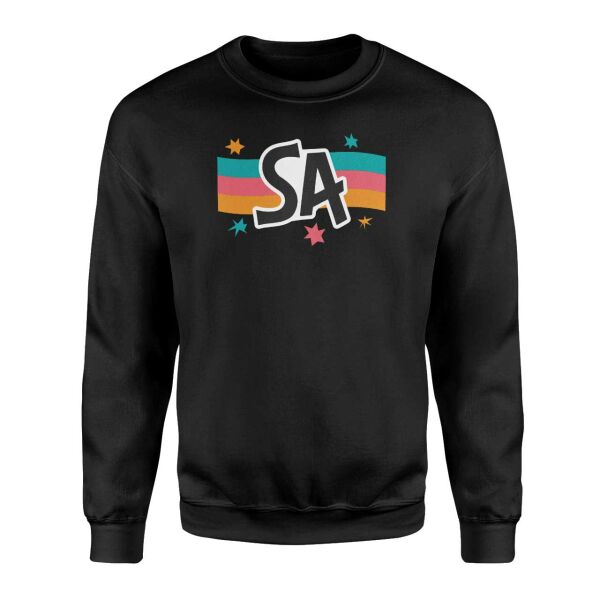 San Antonio Siyah Sweatshirt