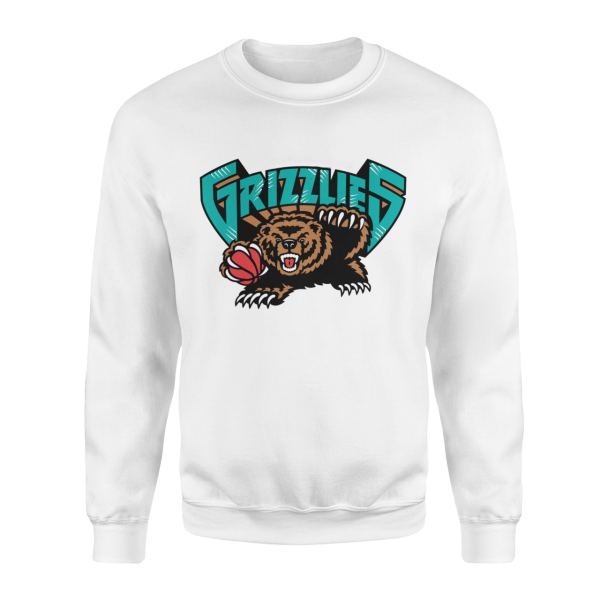 Memphis Retro Beyaz Sweatshirt