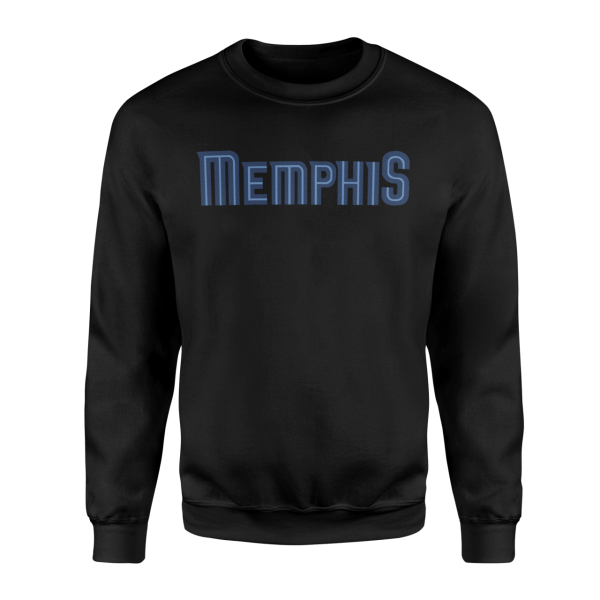 Memphis Siyah Sweatshirt