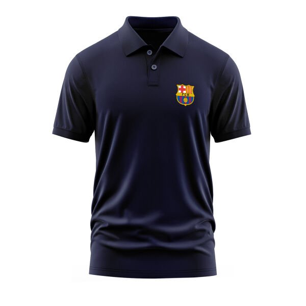 Barcelona Koyu Lacivert Polo Tişört