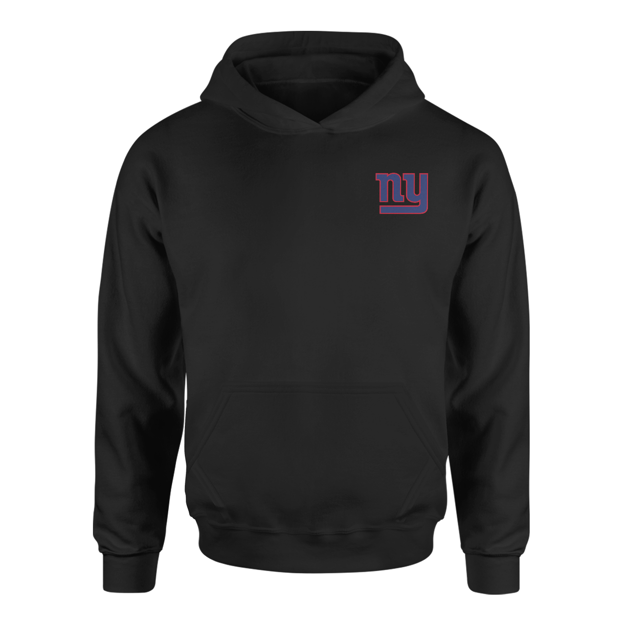 New York Giants Superior Logo Siyah Hoodie OUTLET (LARGE)