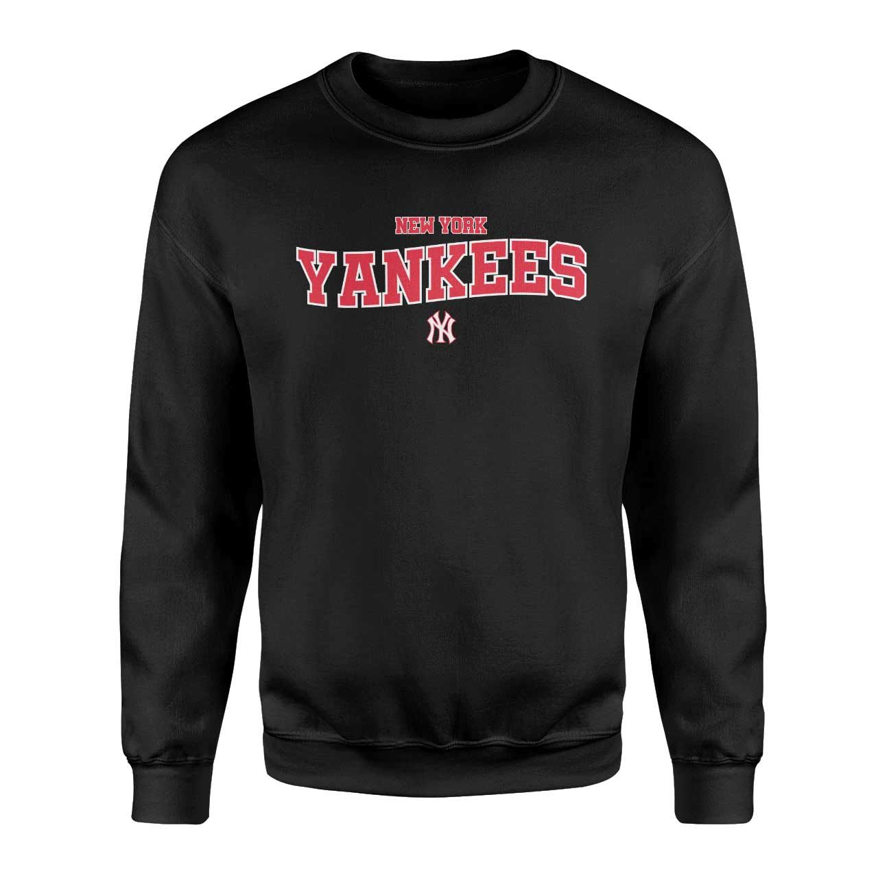 NY Yankees Siyah Sweatshirt