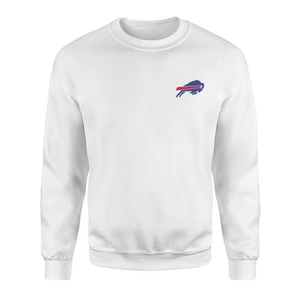 Buffalo Bills Superior Beyaz Sweatshirt