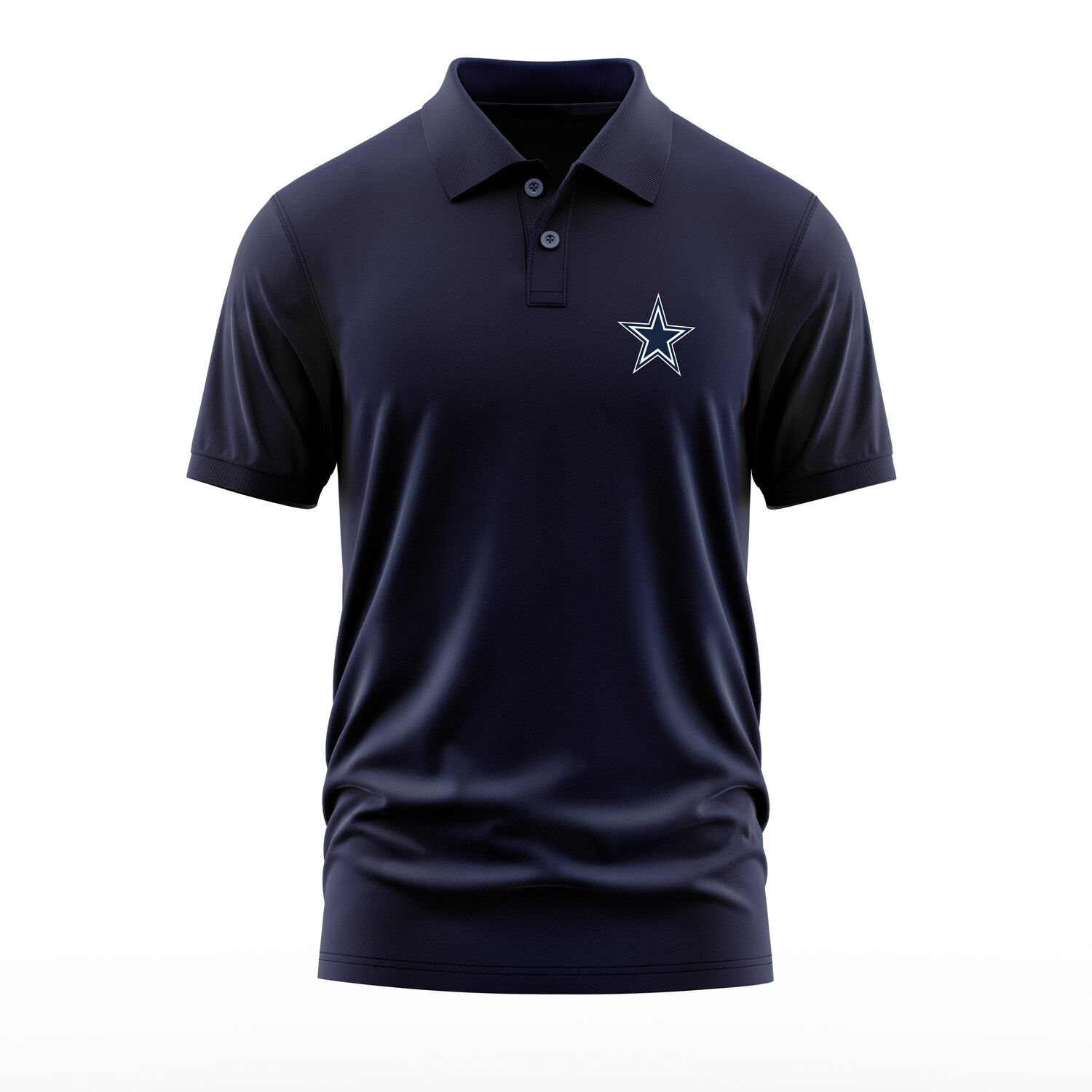 Dallas Cowboys Koyu Lacivert Polo Tişört