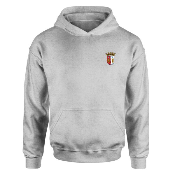 S.C. Braga Gri Hoodie