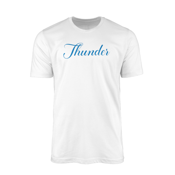 OKC Cursive Beyaz Tshirt