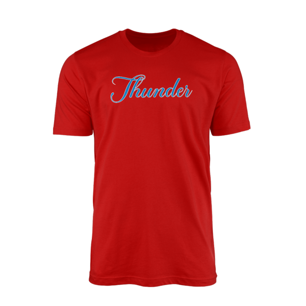 OKC Cursive Kırmızı Tshirt