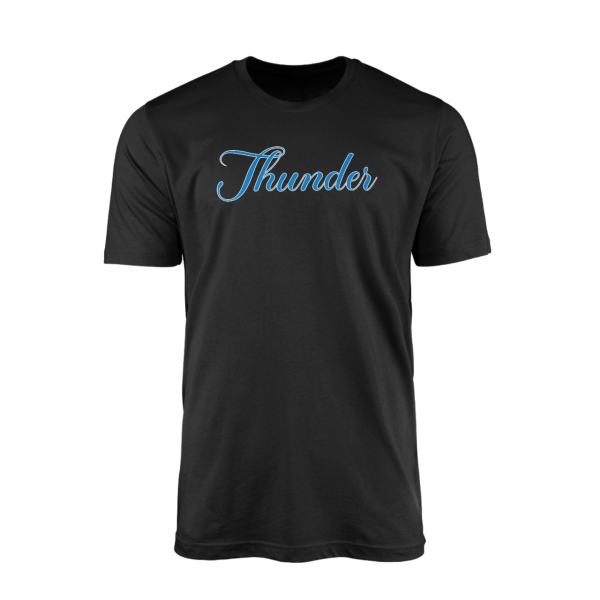 OKC Cursive Siyah Tshirt