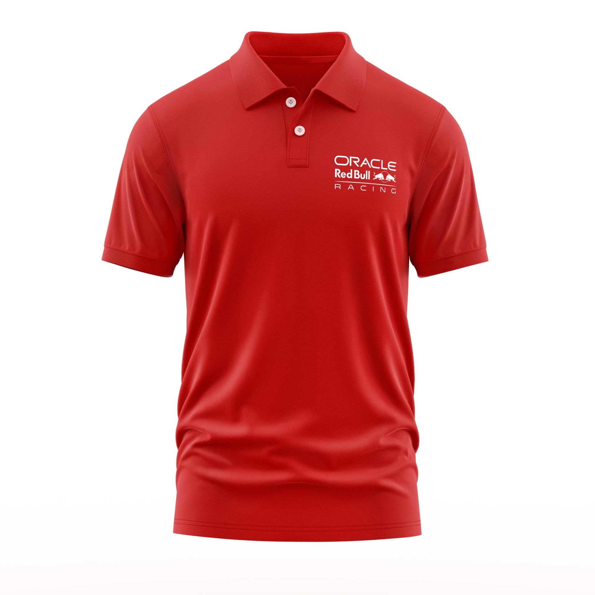 Oracle Red Bull Racing Kırmızı Polo Tişört