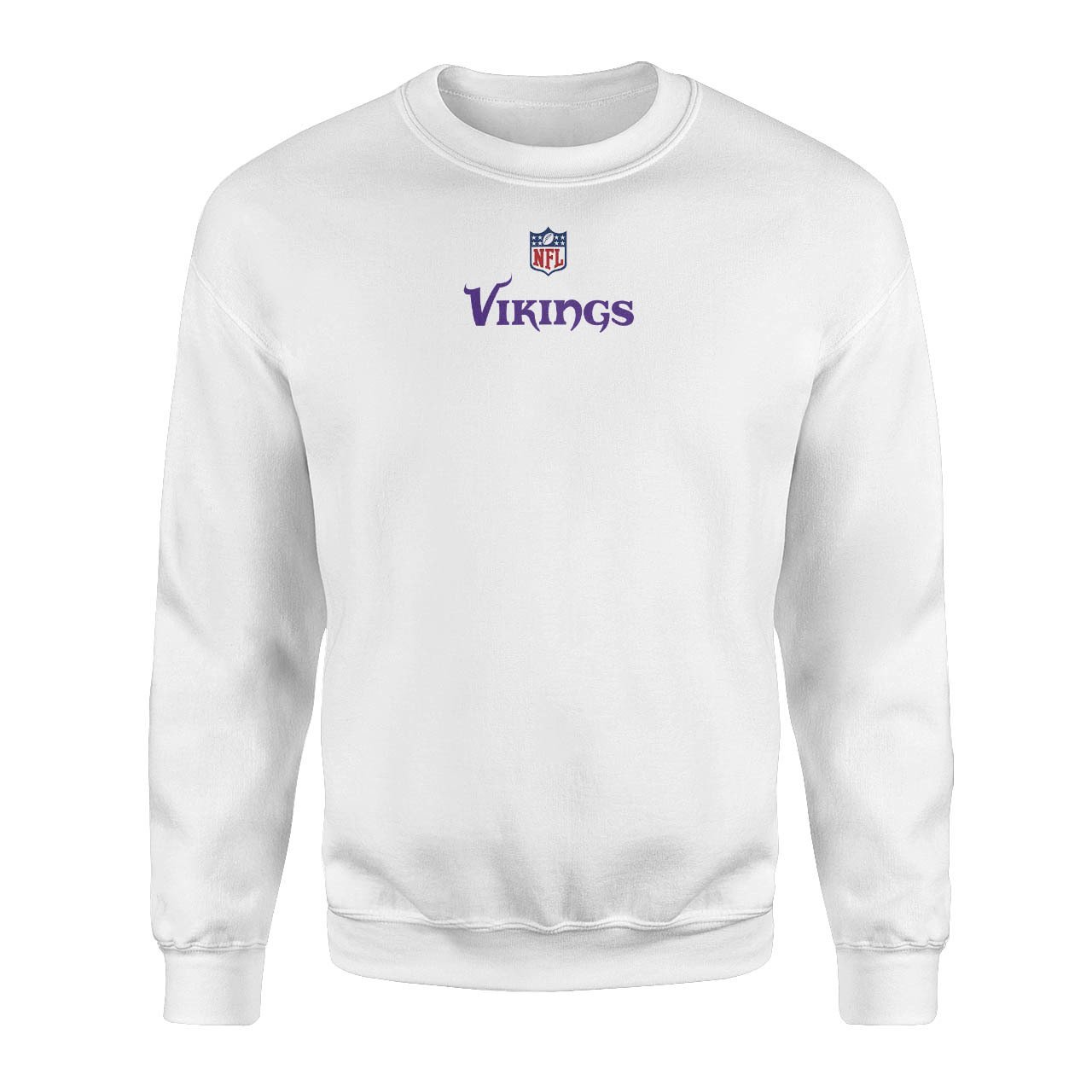 Minnesota Vikings Iconic Beyaz Sweatshirt