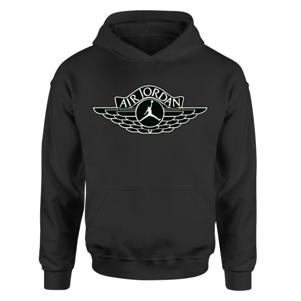 Jordan Wings Siyah Hoodie