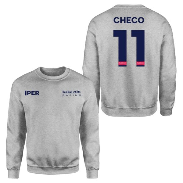 Sergio Perez 11 RB Racing ID Gri Sweatshirt