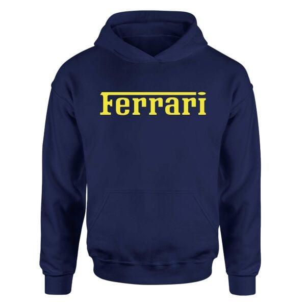 FERRARI Lacivert Hoodie