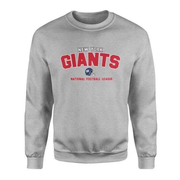 Giants NFL Fan Edition Gri Sweatshirt