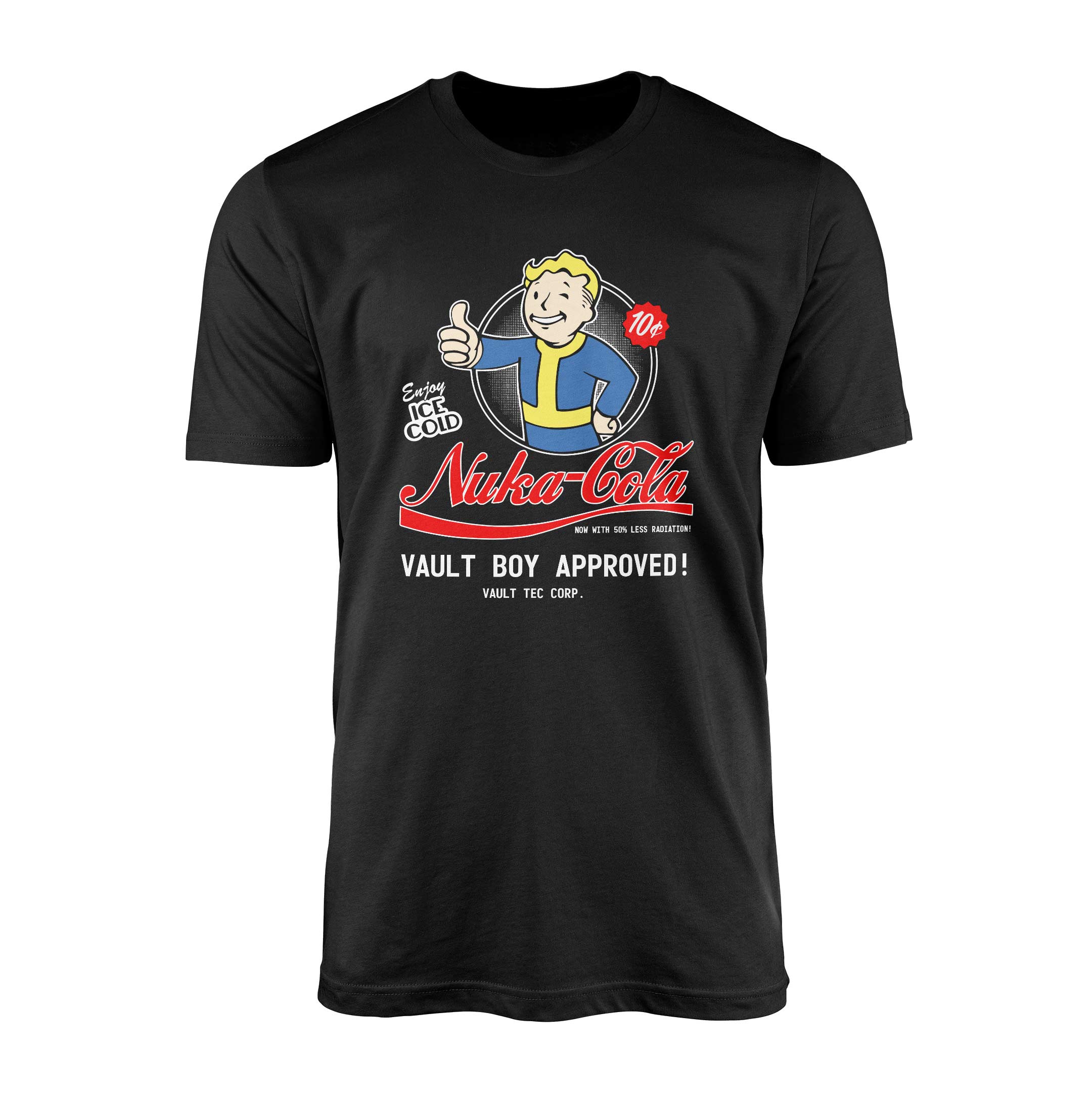 Vault-Boy Approved! | Fallout Siyah Tişört