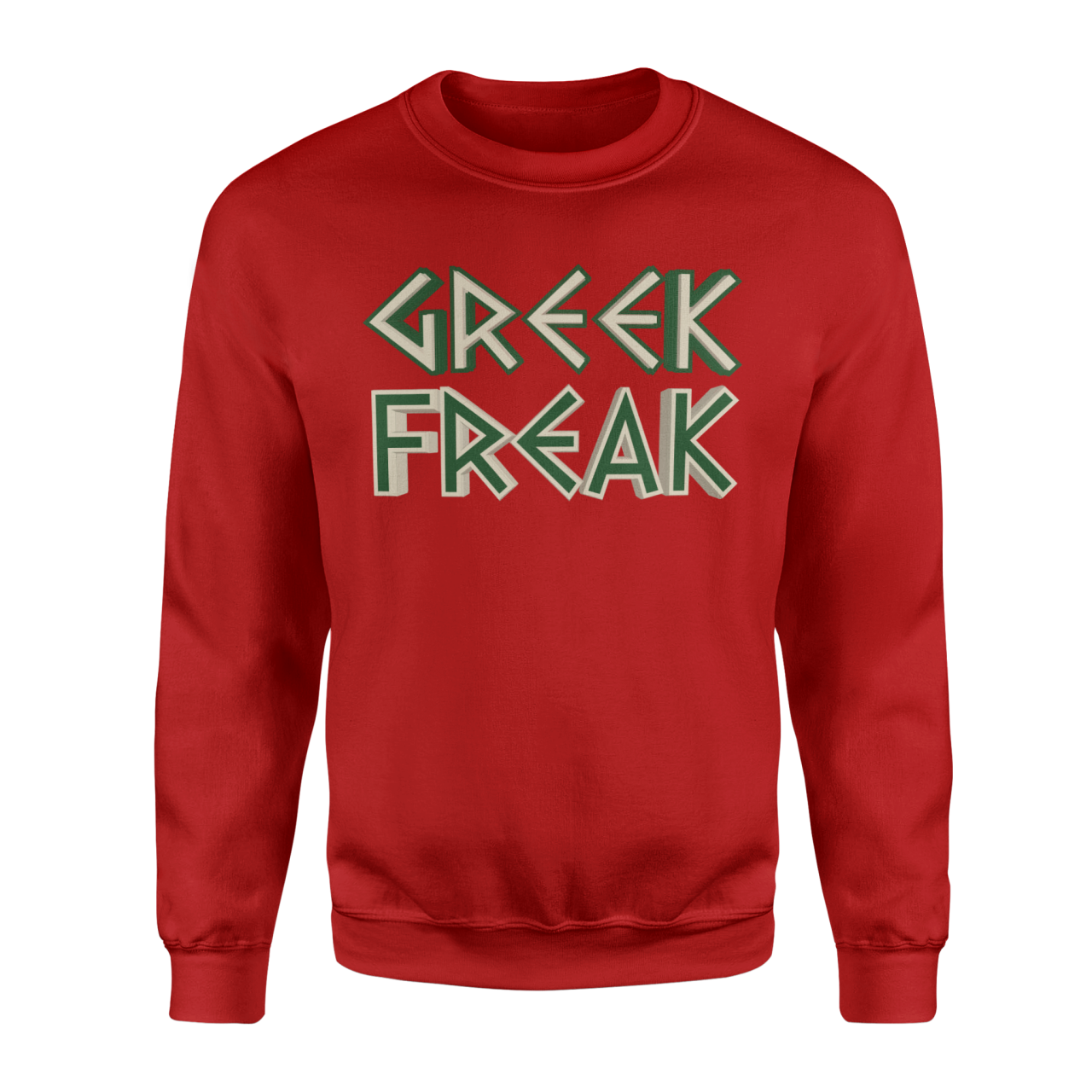 Greek Freak Kırmızı Sweatshirt