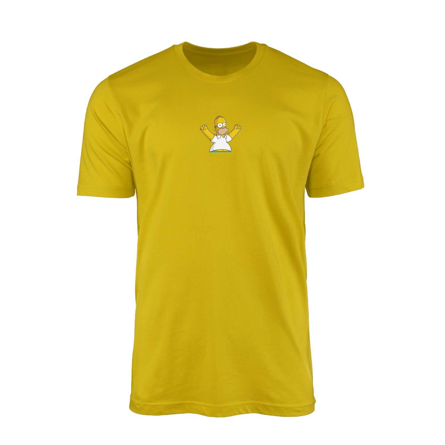 Homer Simpson Sarı Tshirt