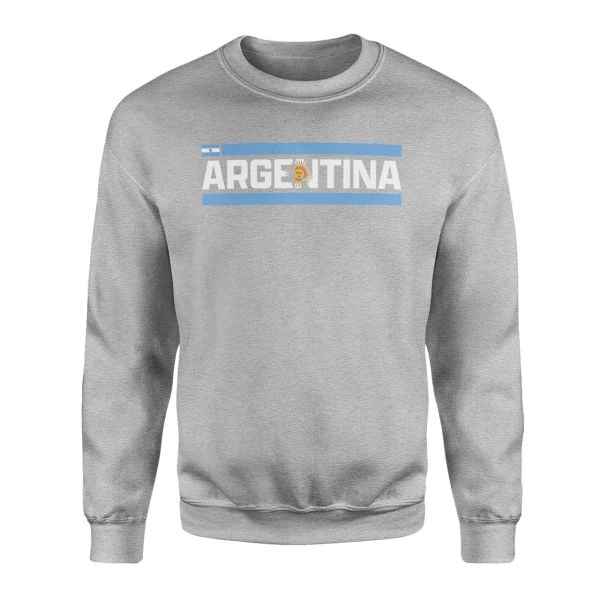 Arjantin Gri Sweatshirt