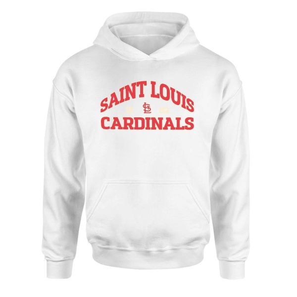 St. Louis Cardinals Beyaz Hoodie