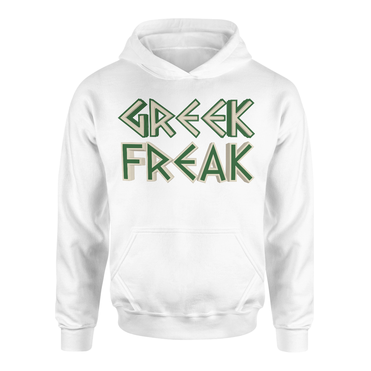 Greek Freak Beyaz Hoodie