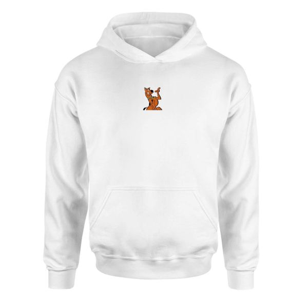 Scooby-Doo Beyaz Hoodie