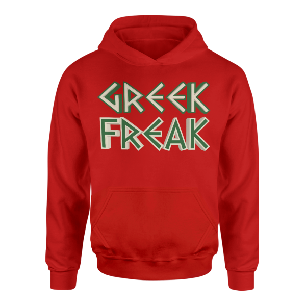 Greek Freak Kırmızı Hoodie