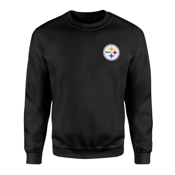Pittsburgh Steelers Superior Siyah Sweatshirt