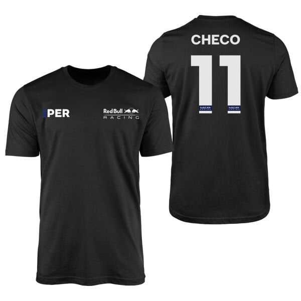 Sergio Perez 11 RB Racing ID Siyah Tişört