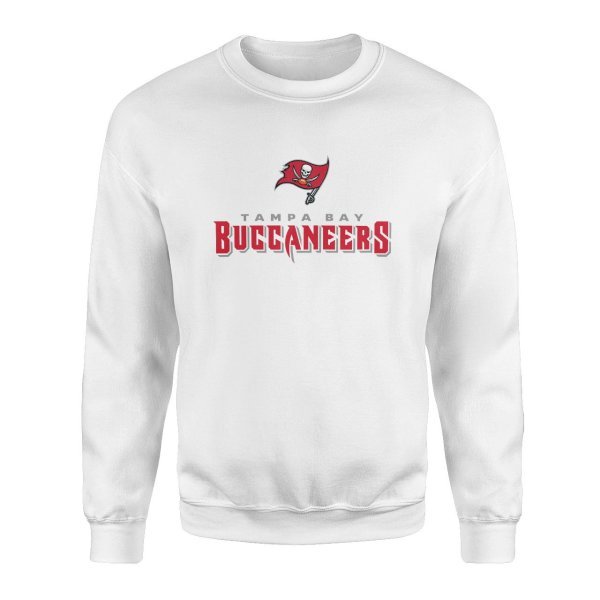 Tampa Bay Buccaneers Beyaz Sweatshirt