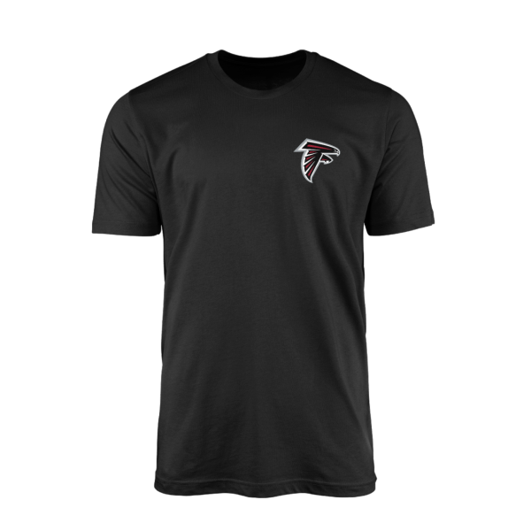 Atlanta Falcons Superior Logo Siyah Tshirt