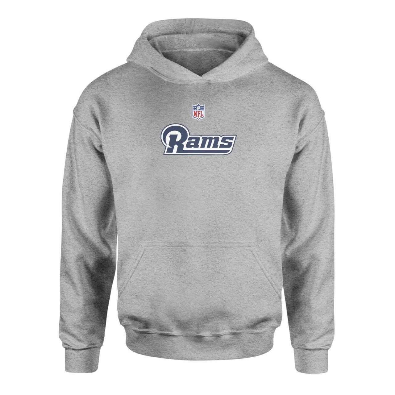Los Angeles Rams Iconic Gri Hoodie
