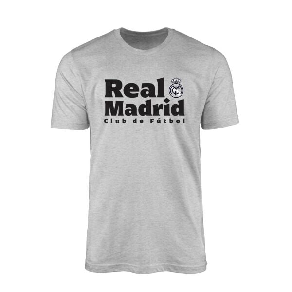 Real Madrid Gri Tişört