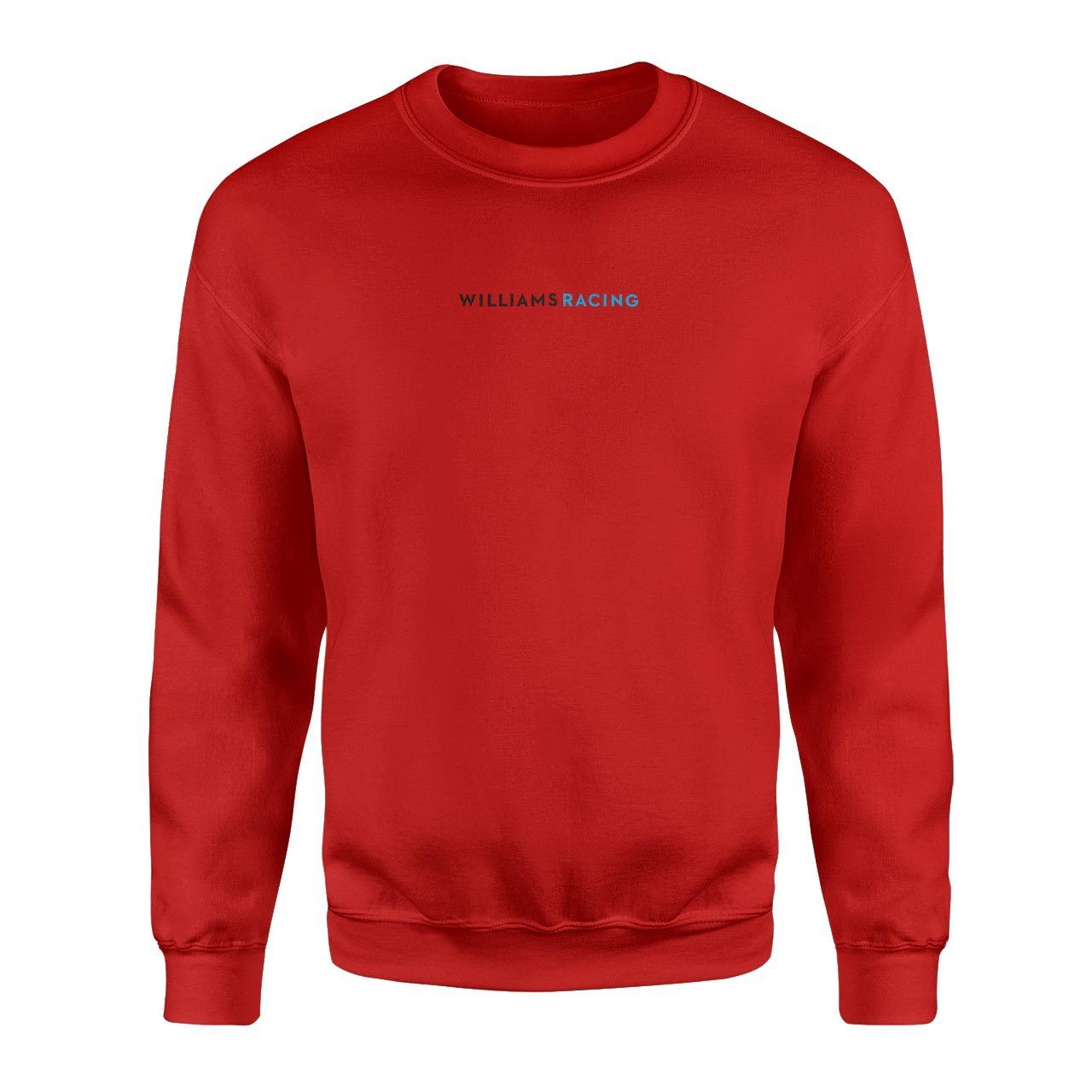 Williams Racing Text Kırmızı Sweatshirt