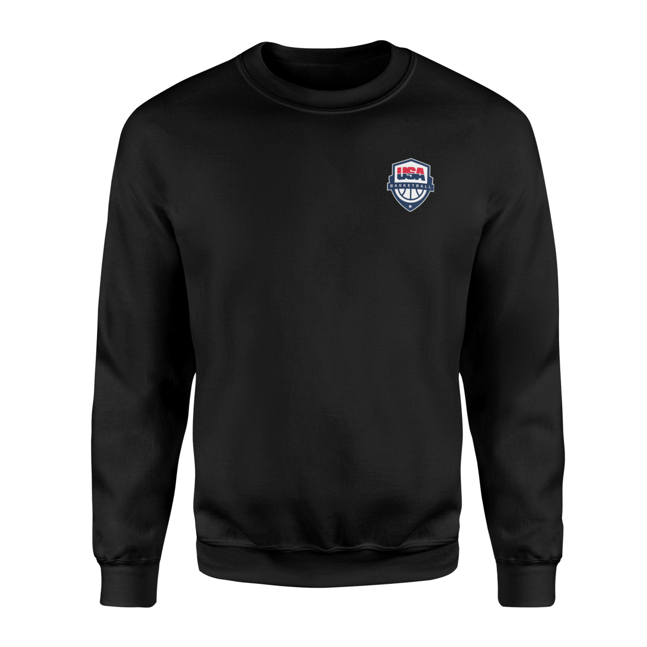 USA Superior Logo Siyah Sweatshirt