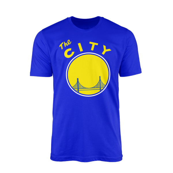 The City Mavi Tshirt