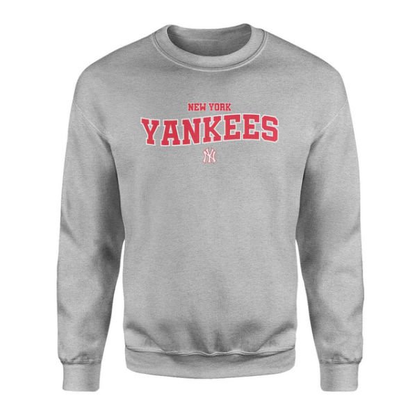 NY Yankees Gri Sweatshirt