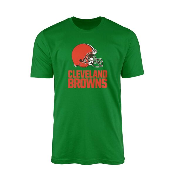 Browns Helmet Yeşil Tişört