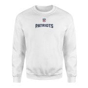 New England Patriots Iconic Beyaz Sweatshirt