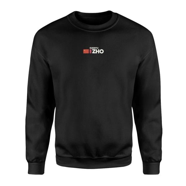 Guanyu Zhou Tag Siyah Sweatshirt